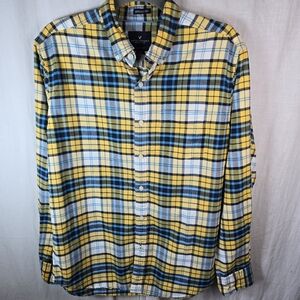 American Eagle Outfitters Mens Classic Fit Longsleeve Buttondown Shirt S…